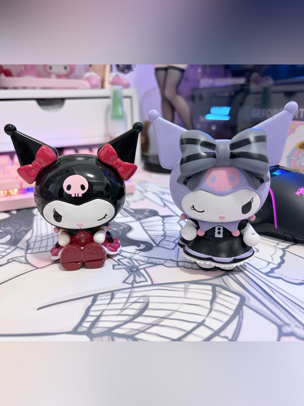 Sanrio Kuromi Figure Pair
